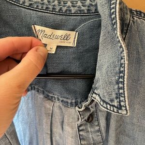 Madewell jean dress mini